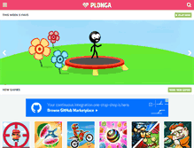 Tablet Screenshot of plonga.com